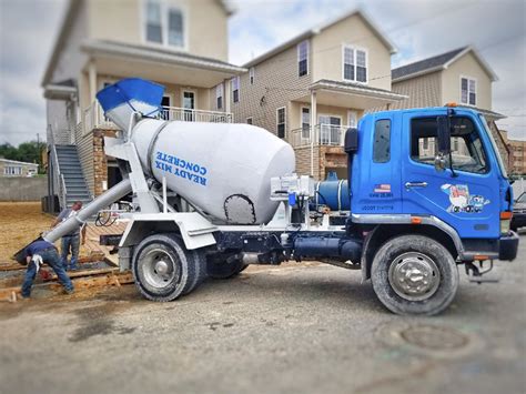 small ready mix concrete trucks